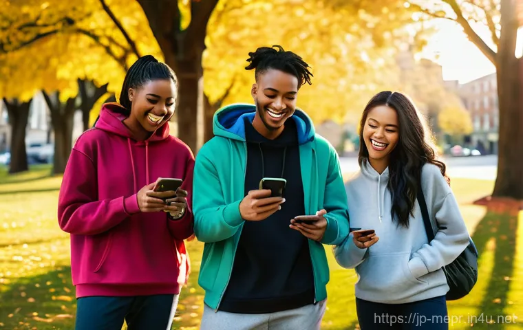미디어 영향력 지수 - A young adult, early 20s, with short brown hair, wearing a stylish but casual t-shirt and jeans, sit...