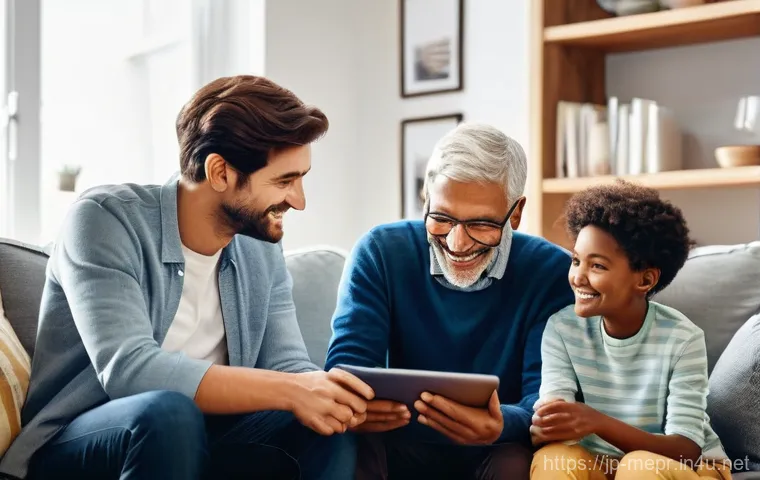 정책 커뮤니케이션 - **Prompt 1: Empathy in Policy Communication**
    "A cozy, brightly lit living room where a diverse ...