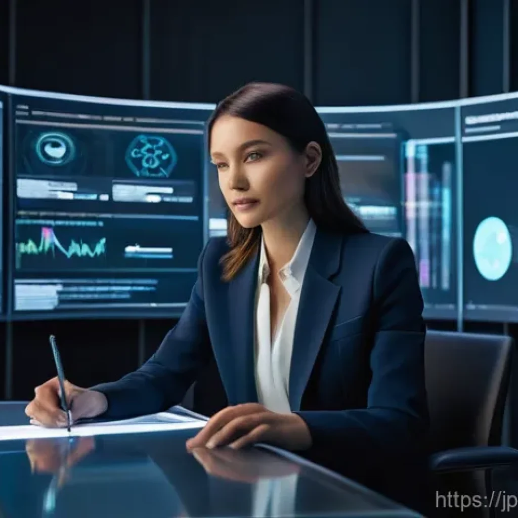 언론홍보학 주요 연구 주제 - **Prompt:** A modern, diverse journalist, mid-20s to 30s, dressed in smart casual business attire (e...