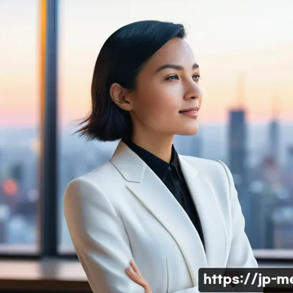 미디어 빅데이터 활용법 - **Prompt:** A young, intelligent female data scientist, in her late 20s, with short, stylish black h...